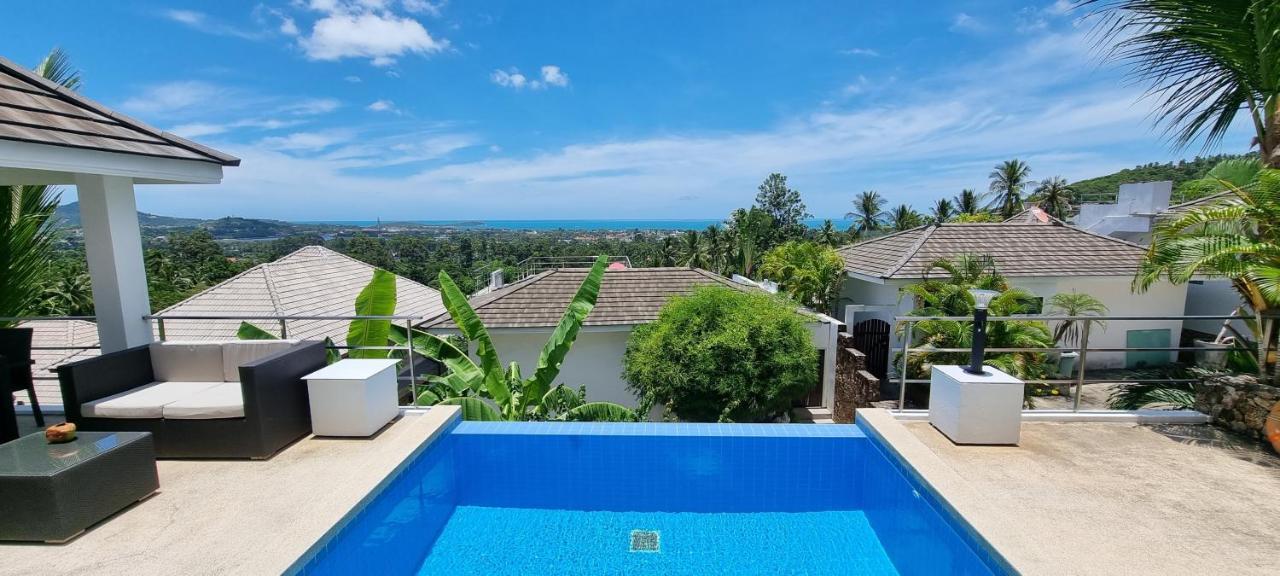 Villa Paradise, Pool And Sea View Pantai Chaweng Luaran gambar
