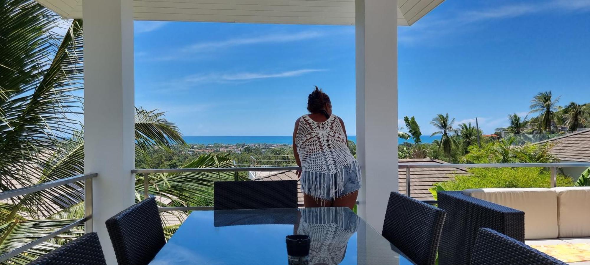 Villa Paradise, Pool And Sea View Pantai Chaweng Luaran gambar