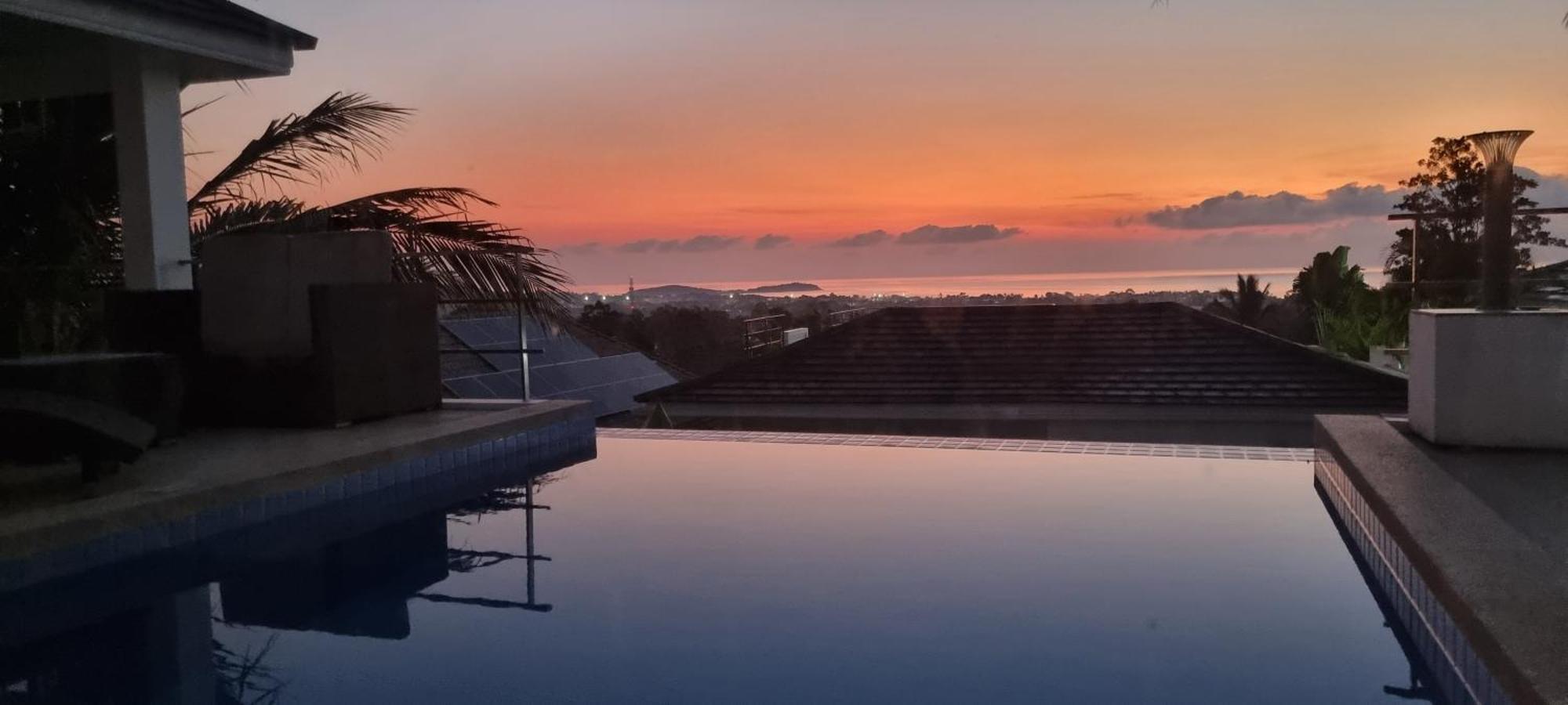 Villa Paradise, Pool And Sea View Pantai Chaweng Luaran gambar