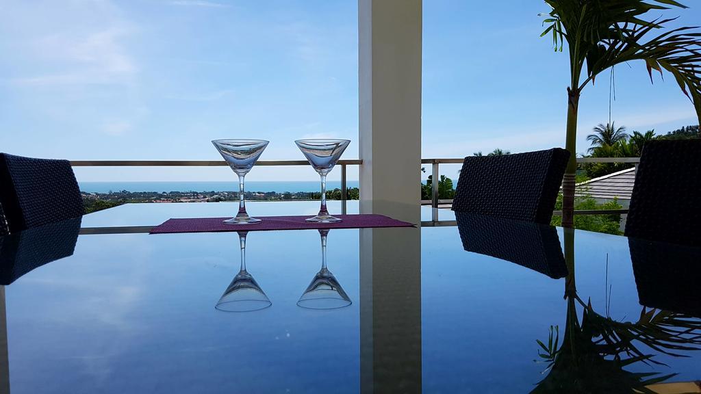 Villa Paradise, Pool And Sea View Pantai Chaweng Luaran gambar