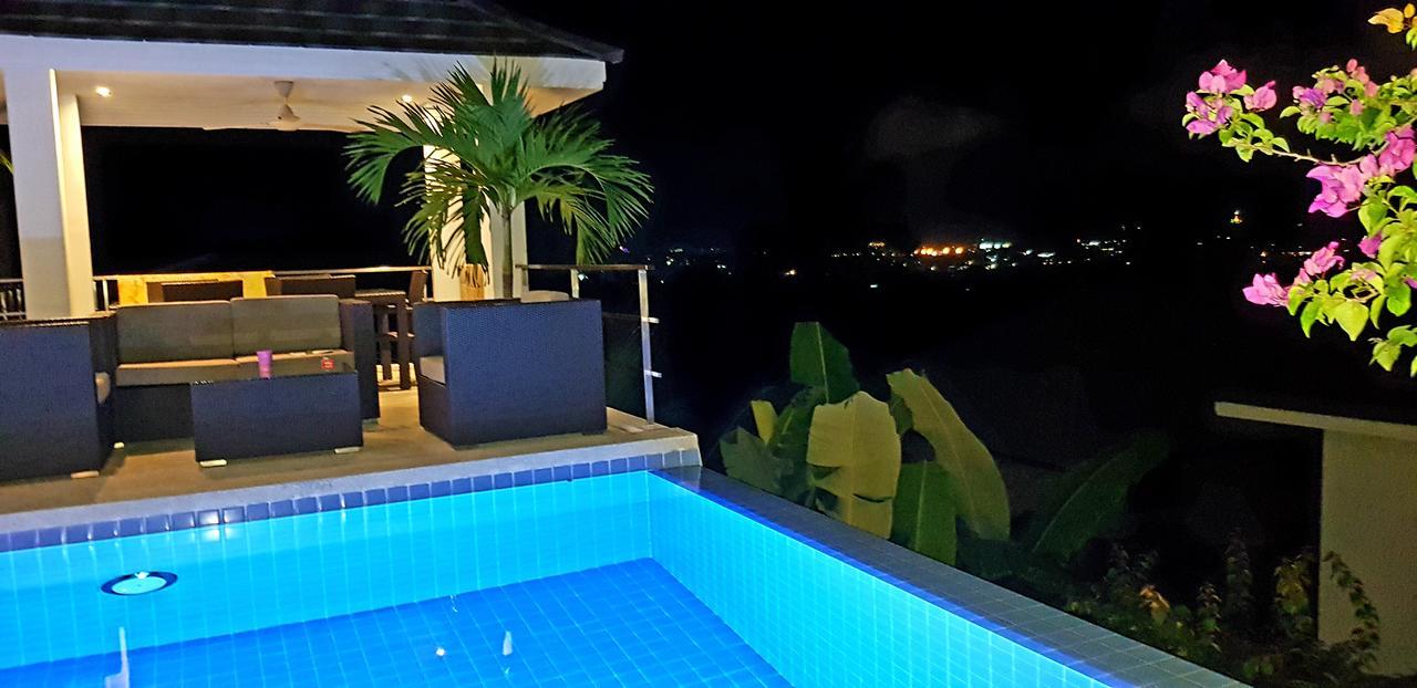 Villa Paradise, Pool And Sea View Pantai Chaweng Luaran gambar