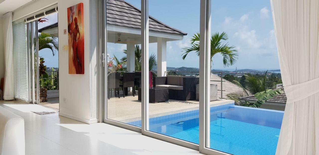 Villa Paradise, Pool And Sea View Pantai Chaweng Luaran gambar