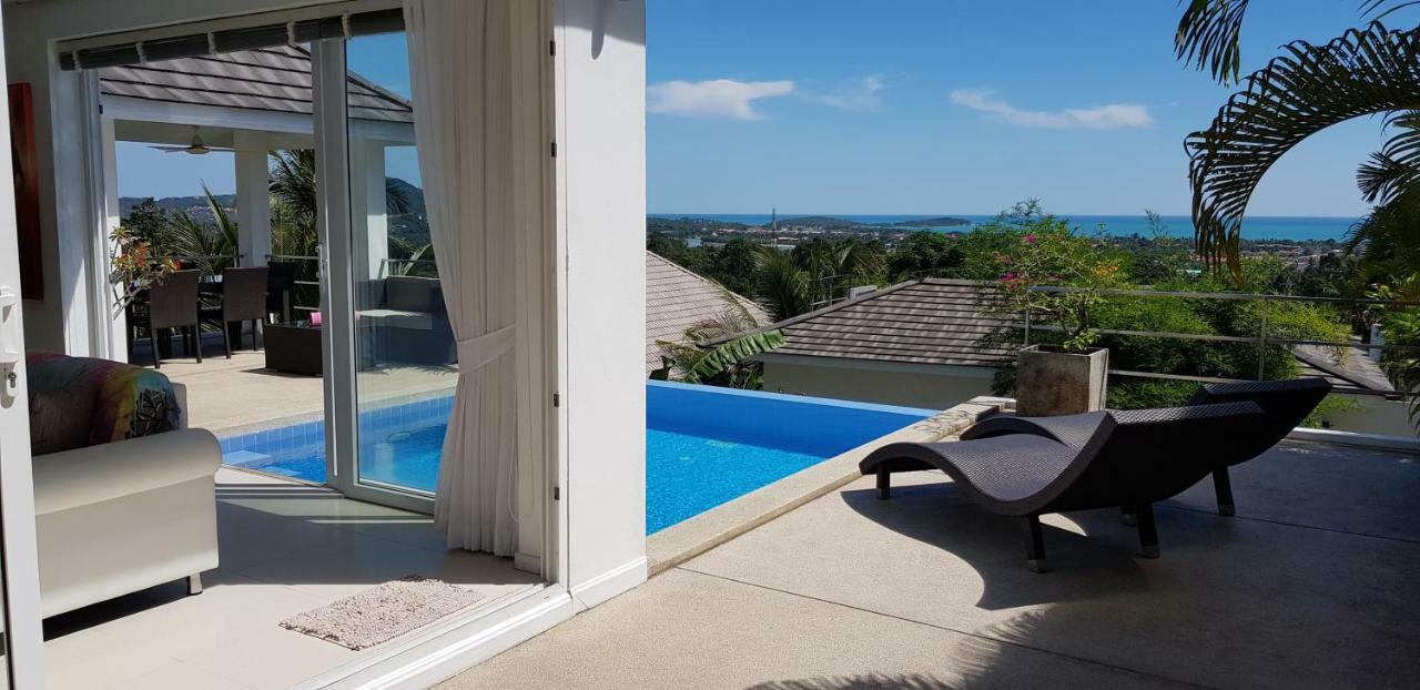 Villa Paradise, Pool And Sea View Pantai Chaweng Luaran gambar